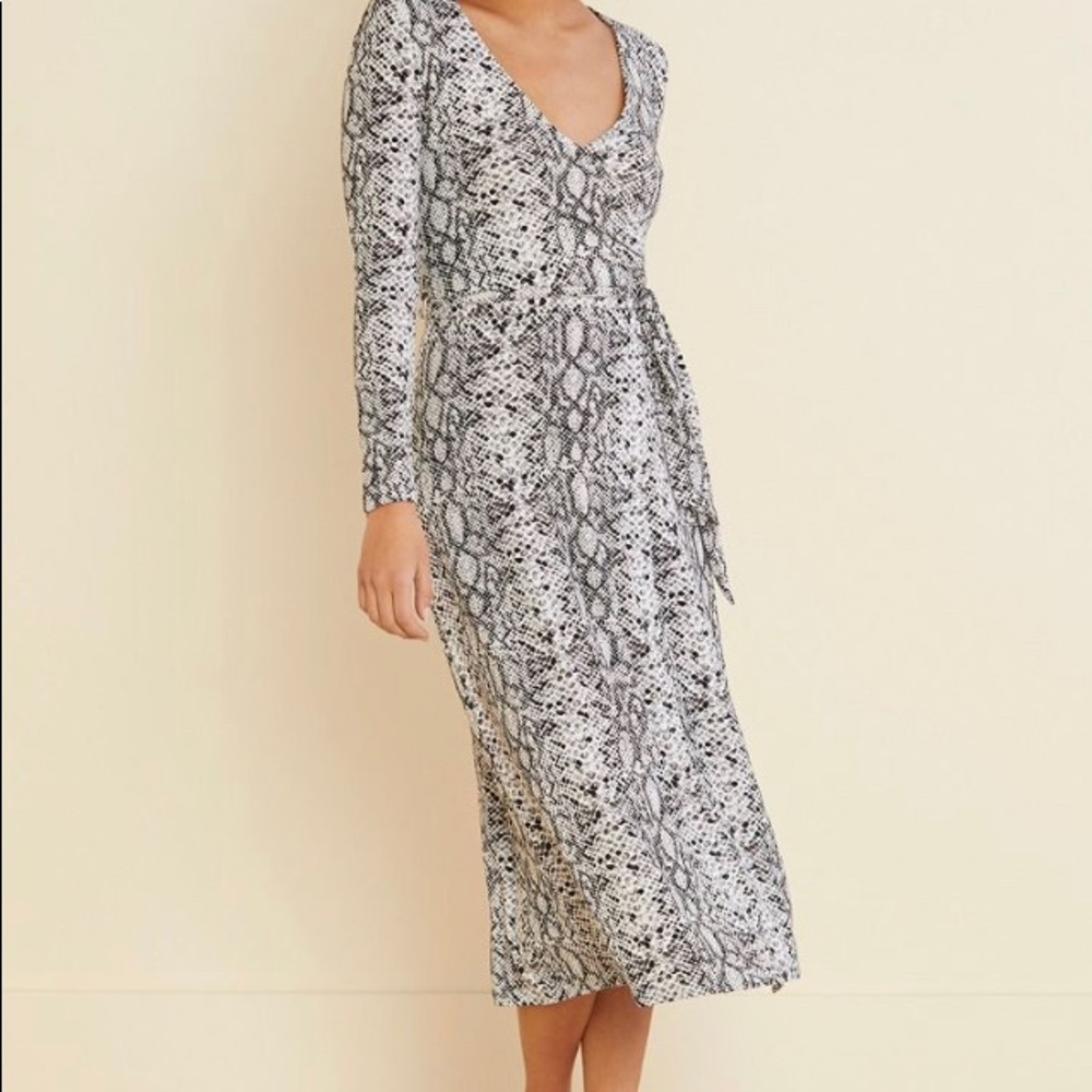 Good American Runaround Wrap Dress-NWT